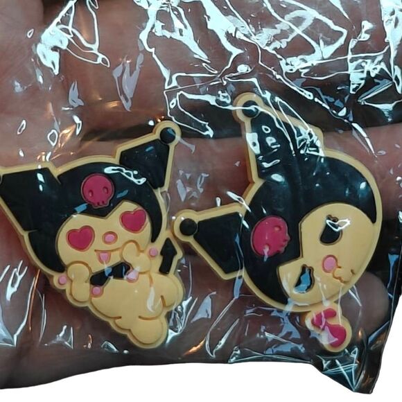 3 piece Kuromi Croc Charm Jibitz Set - Picture 2 of 2